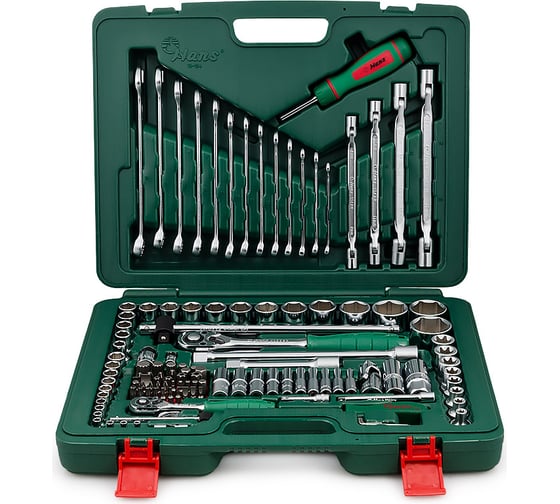 Изображение товара Универсальный набор инструментов Hans 124 предмета TK-124E