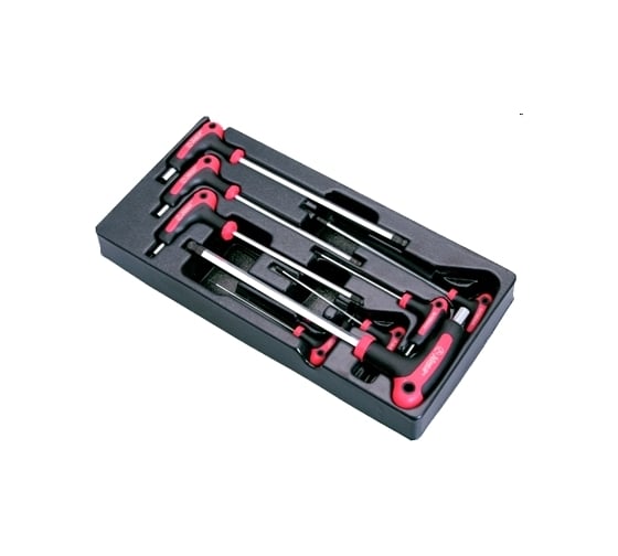 Изображение товара Набор L-ключей 6-тигранных и шарообразных Hans TT-20