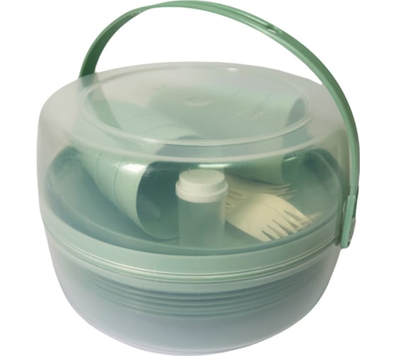 Изображение товара Набор для пикника GOOD WAY EVERYDAY Турист на 6 персон в боксе MPW9185