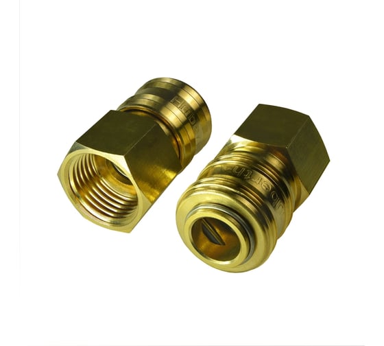 Изображение товара Соединение быстроразъемное (10 шт; мама – F1/2; латунь) HUBERTH RP208326