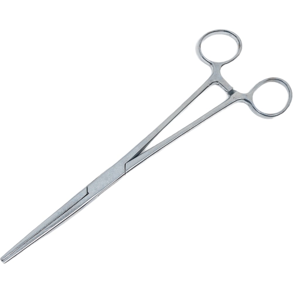 Изображение товара Рыболовный зажим-корнцанг Namazu l 220 мм, прямой, нержавеющая сталь N-FTS17