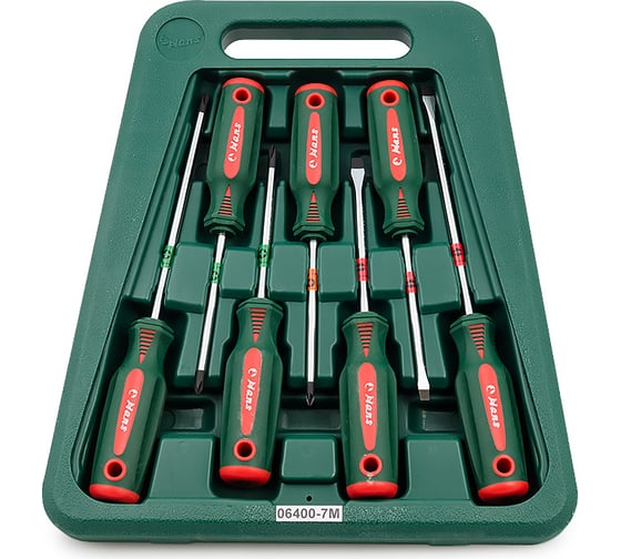 Изображение товара Набор отверток Hans 7 предметов 06400-7M