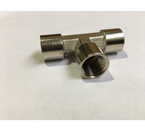 Изображение товара Муфта прямая, Т образная (10 шт; 3хF1/4; латунь) HUBERTH RP208343