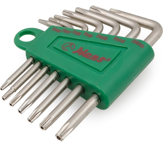 Изображение товара Набор ключей Hans TORX TH 6-20, 7 предметов 16754-6TH