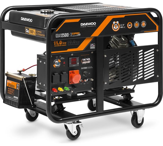 Изображение товара Бензиновый генератор DAEWOO GDA 12500E-3