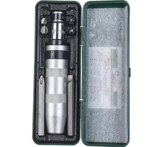 Изображение товара Ударная отвертка с битами Hans 1/2" 4606-8