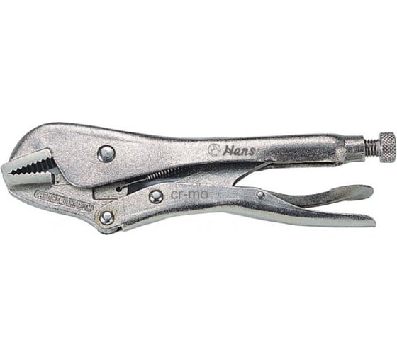 Изображение товара Универсальный зажим с плоскими губками Hans 1806-07