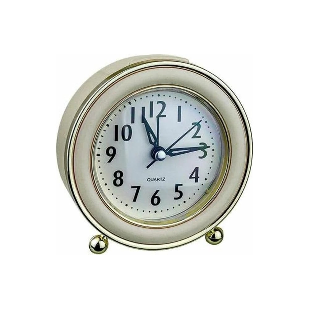 Изображение товара Настольные кварцевые часы PERFEO PF-TC-016 с подсветкой хаки 10,5 см