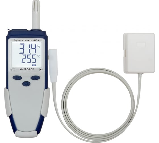 Изображение товара Термогигрометр с поверкой МИКРОФОР НПК ИВА-6А-Д