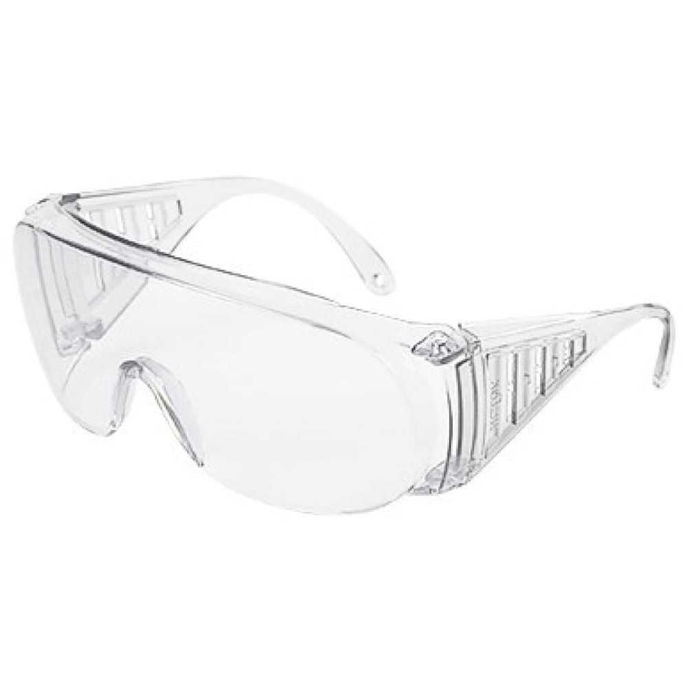 фото Открытые защитные очки с поликарбонатными прозрачными линзами исток очк-001