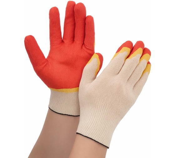 Изображение товара Перчатки с двойным латексным обливом Gigant 13 класс 1 пара GL13