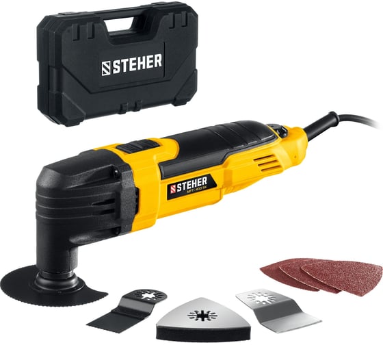 Изображение товара Реноватор STEHER 400 Вт, с набором насадок, кейс MFT-400 SK