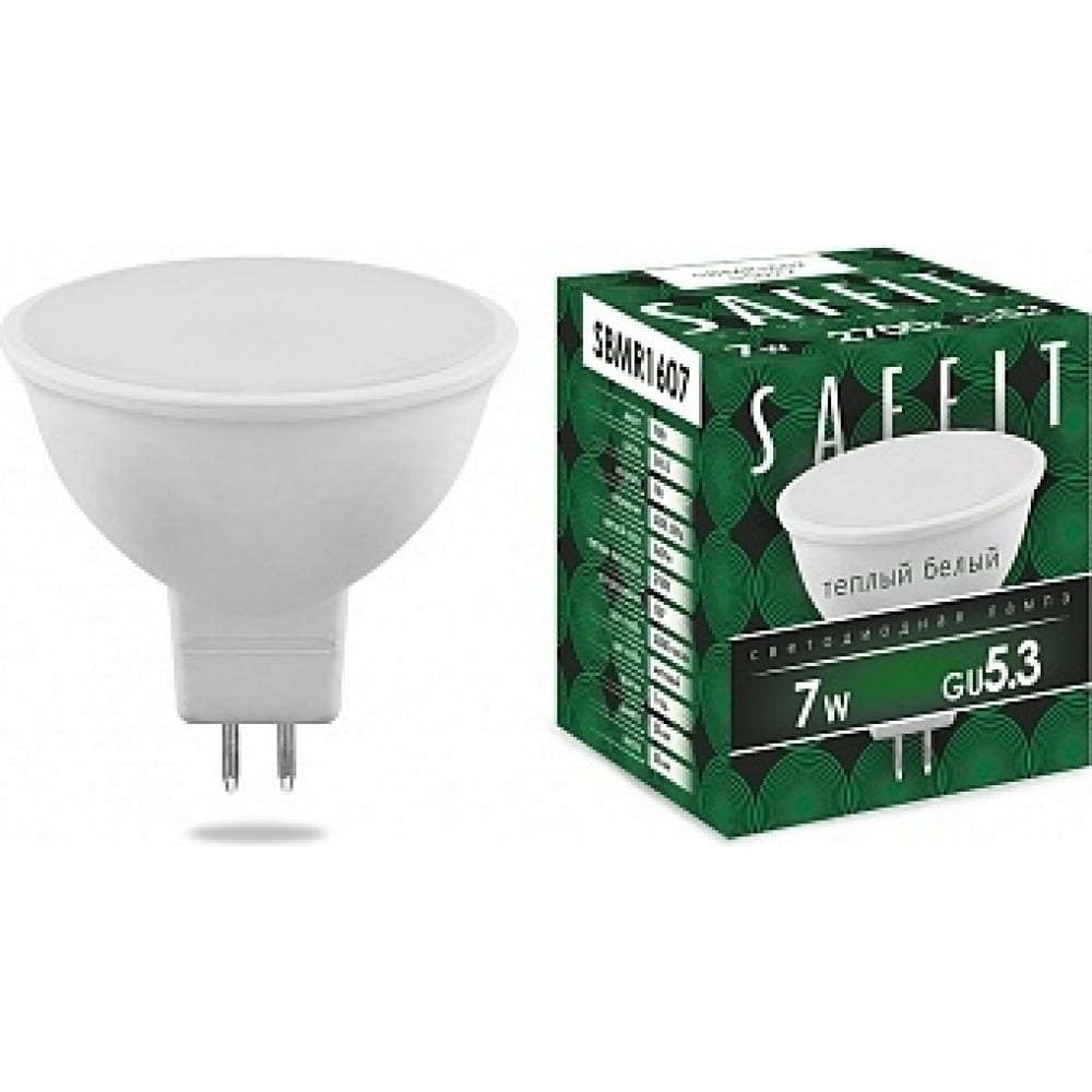Светодиодная лампа SAFFIT - SBMR1607 55027