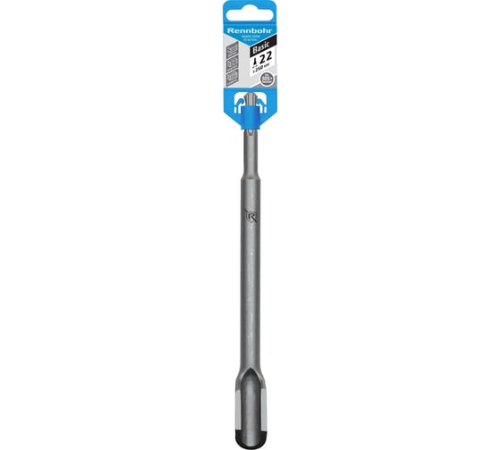 Изображение товара Зубило по бетону полое Basic 22x250 мм, SDS-plus RENNBOHR 793004