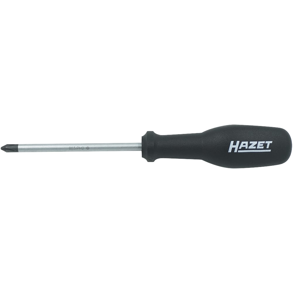 Изображение товара Отвёртка крестовая HAZET Trinamic 803-PH2 прочная и удобная