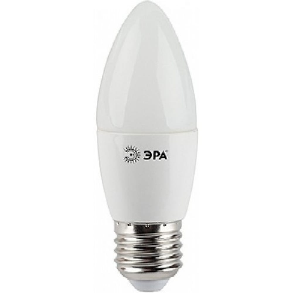 фото Светодиодная лампа эра led smd b35-7w-840-e27 б0020540