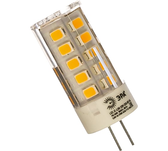Изображение товара Светодиодная лампа ЭРА LED smd JC-3,5w-220V-corn, ceramics-827-G4 Б0027855