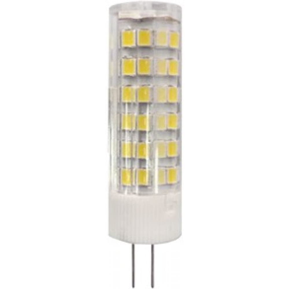 фото Светодиодная лампа эра led smd jc-7w-220v-corn, ceramics-840-g4 б0027860