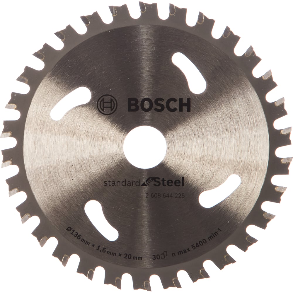 фото Пильный диск standard for steel 136x20-30 bosch 2608644225