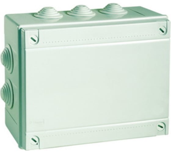 Изображение товара Ответвительная коробка DKC, с кабельными вводами 2x40мм, IP55, 240x190x90мм 54202