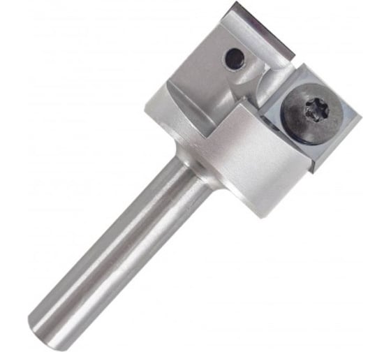 Изображение товара Фреза для выравнивания дна Z2 со сменными ножами (12x12x1.5 мм), D=25.4x12x56 мм, S=8 мм Deltatools 123.1232 06-4378