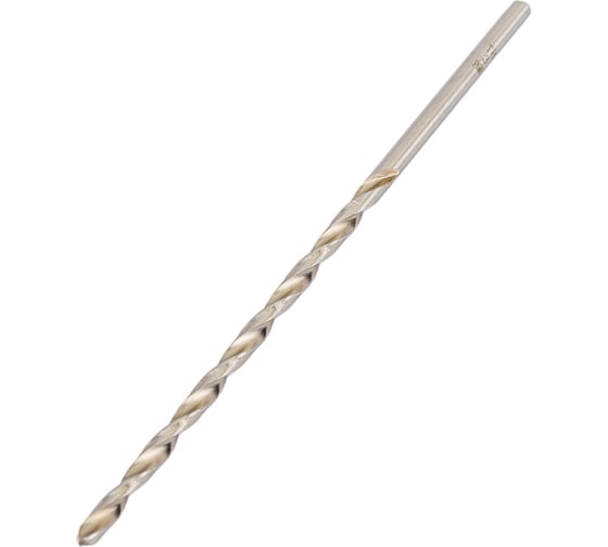 Изображение товара Сверло шлифованное удлиненное по металлу 3 мм, Р6М5 TOOLAS 00003194