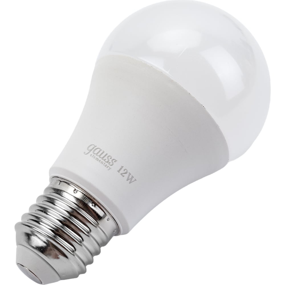 Лампа Gauss LED Elementary A60 12W E27 4100K 23222