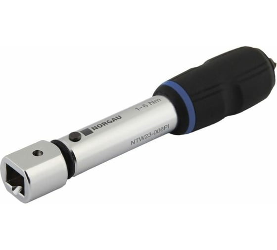Изображение товара Динамометрический бесшкальный ключ NORGAU с прямоугольным хвостовиком 9х12 мм; 1-6 Нм, тип NTW23-006PI 051114006