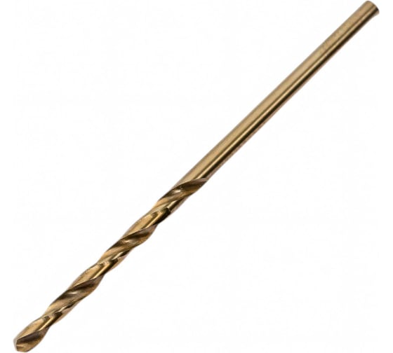 Изображение товара Сверло по металлу 2 мм, 10 шт, покрытие кобальт TOOLAS 00003272