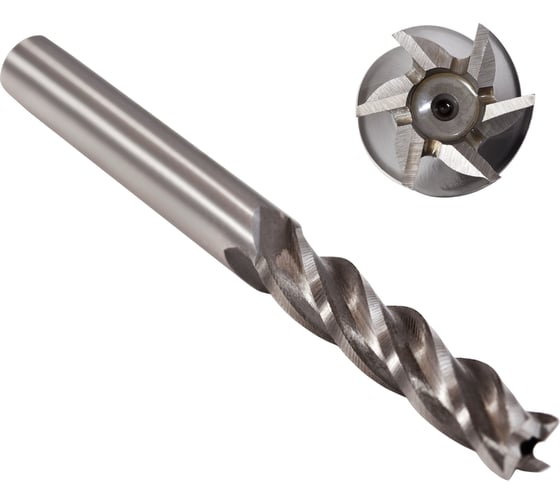 Изображение товара Фреза концевая (25х121х45 мм; Р6М5; 6 перая; ц/х) GRIFF a300080