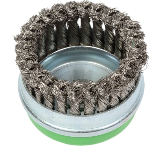 Изображение товара Щетка чашечная (100 мм; М14) витая INOX Bosch 2608622105