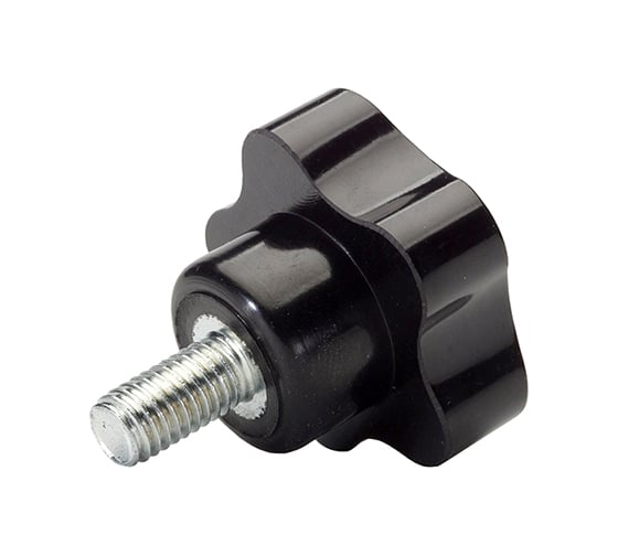 Изображение товара Рукоятка WOODWORK с наружной резьбой M6 d=25 l=15, 10 шт. 993.06.15