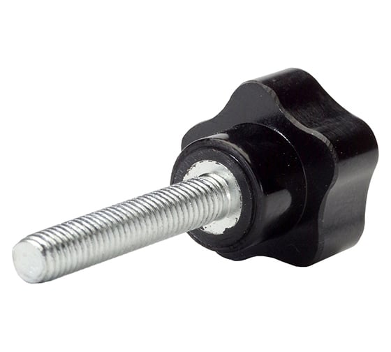 Изображение товара Рукоятка WOODWORK с наружной резьбой M6 d=25 l=35, 10 шт. 993.06.35