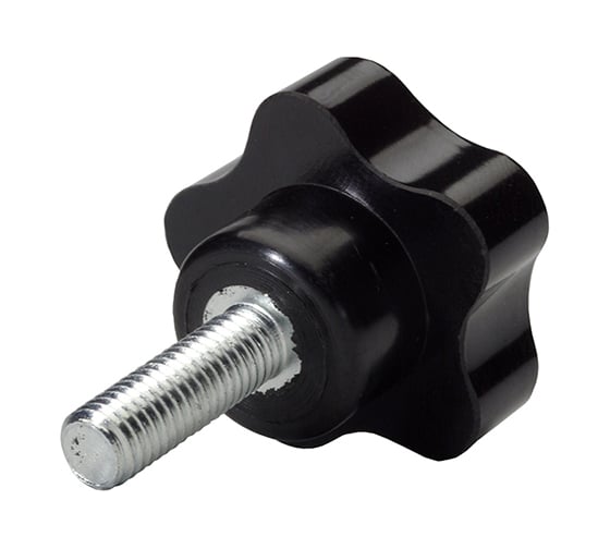 Изображение товара Рукоятка WOODWORK с наружной резьбой M6 d=25 l=25, 10 шт. 993.06.25