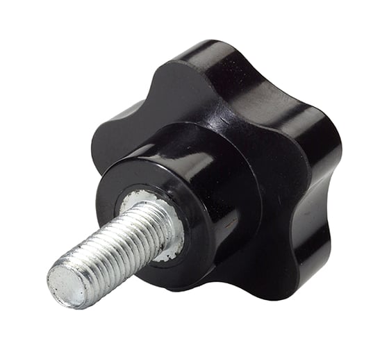 Изображение товара Рукоятка WOODWORK с наружной резьбой M10 d=50 l=40, 10 шт. 995.10.40