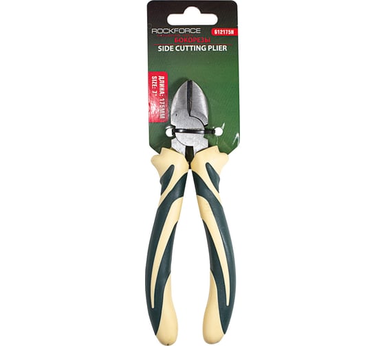 Изображение товара Бокорезы ROCKFORCE 175 мм, с эргономическими рукоятками, 7" RF-612175H(50768)