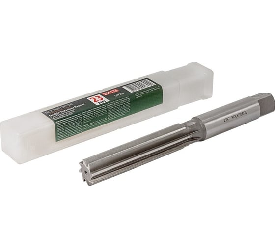 Изображение товара Ручная развертка (прямая) Rockforce 23 мм, в пластиковом футляре RF-290123(51548)