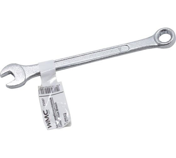 Изображение товара Ключ комбинированный 7мм 12-гранный прямой WMC TOOLS WMC-75507(50730)