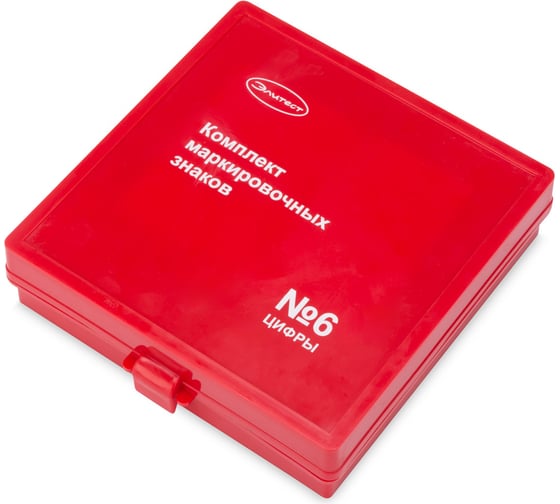 Изображение товара Маркировочные знаки Элитест № 6 (цифры, 8 мм) 00000114