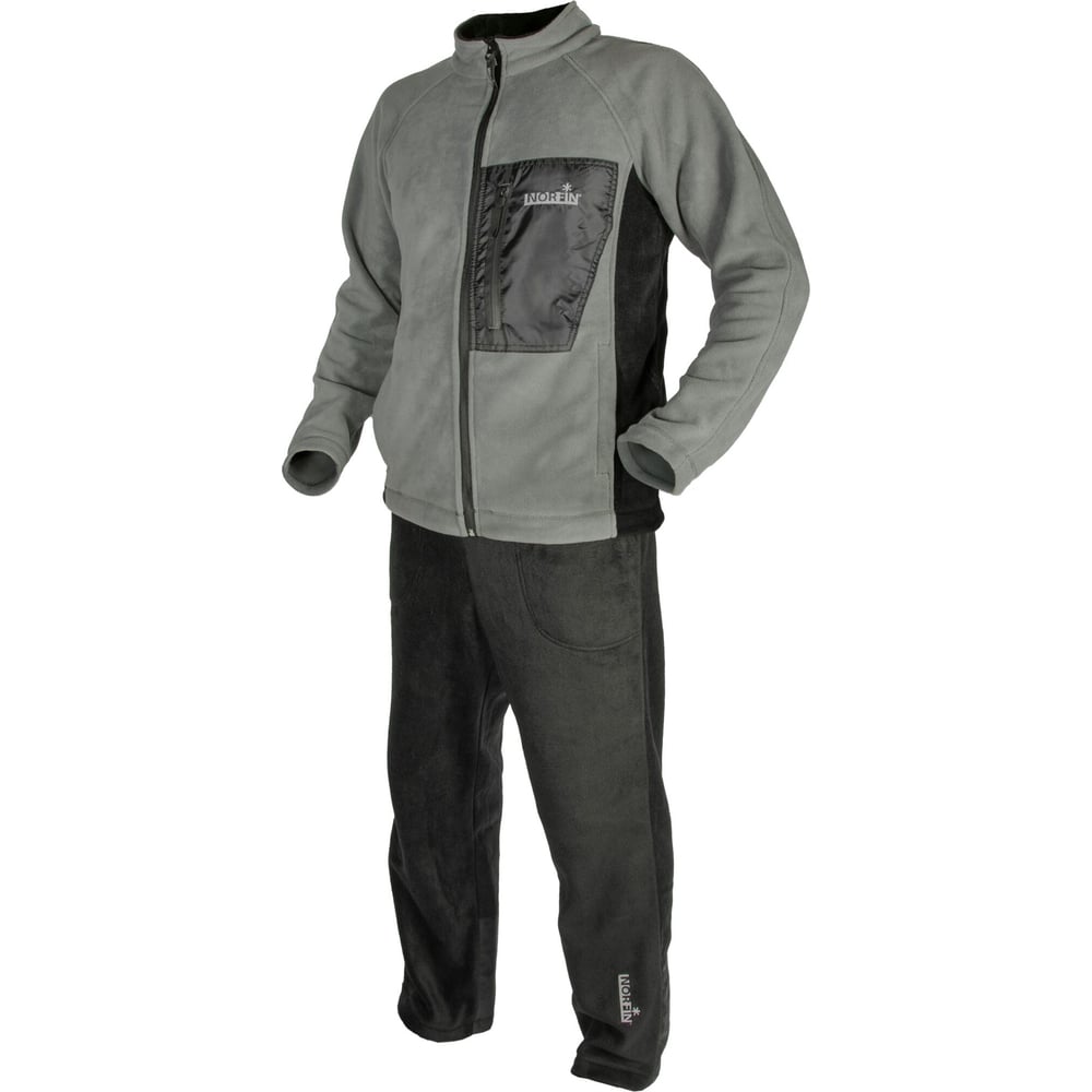 Изображение товара Флисовый костюм Norfin ALPINE 2 BL 06 3XL демисезонный серый