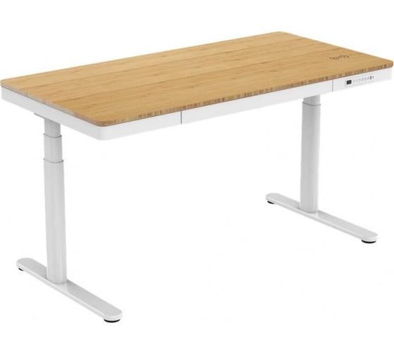 Изображение товара Стол для компьютера FoxGear с электроприводом, QI-зарядкой и USB-портами FG-ED-55W