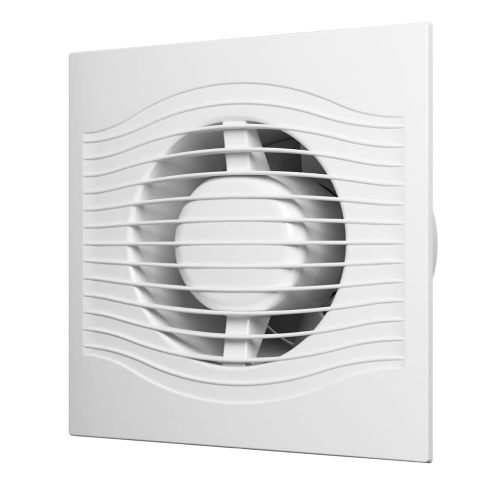 фото Осевой вытяжной вентилятор с обратным клапаном era d 100 slim 4c