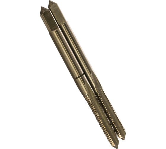 Изображение товара Машинно ручной метчик ТехноСталь М 5х0.8 Р6М5 компл 2шт. d14мм 1 H2 t171008