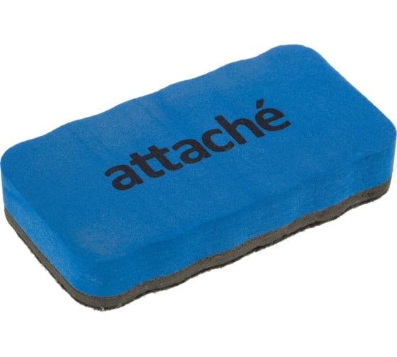 Изображение товара Губка-стиратель для магнитно-маркерных досок Attache Economy 105x55 мм, синяя 1648011