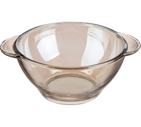 Изображение товара Стеклянный салатник с ручками PERFECTO LINEA Amber 22-450100