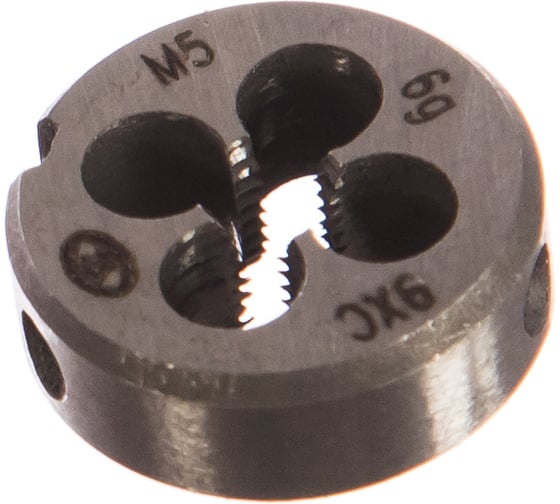 Изображение товара Метрическая плашка ТехноСталь М 5.0х0.8 9ХС t240027