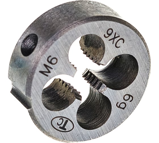 Изображение товара Метрическая плашка ТехноСталь М 6.0х1.0 9ХС t240030