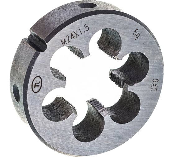 Изображение товара Метрическая плашка ТехноСталь М24.0х1.5 9ХС t240095