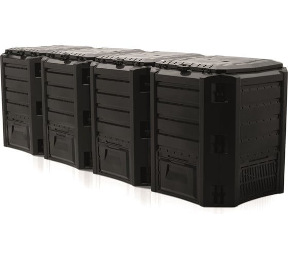 Изображение товара Компостер Prosperplast Module 1600 л черный IKSM1600C-S411