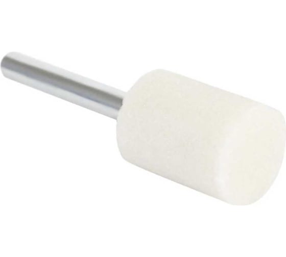 Изображение товара Головка шлифовальная с оправкой AW (ZY) (18x20x6 мм; p30; белая) Abraforce АМ158863